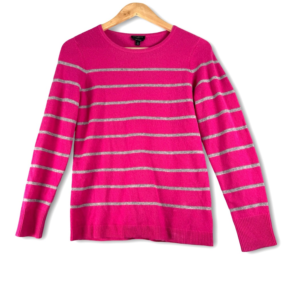 Talbots Womens 100% Cashmere Soft Sweater Sz P